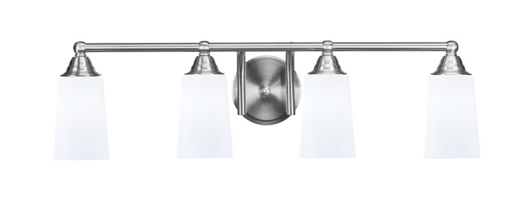 Toltec Lighting - 3424-BN-261 - Four Light Bath Bar - Paramount - Brushed Nickel