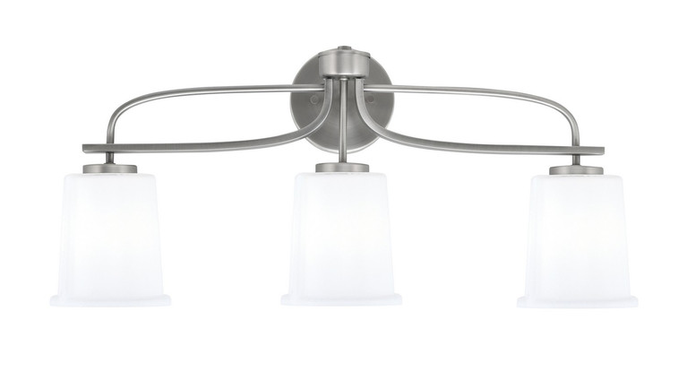 Toltec Lighting - 3913-GP-5031 - Three Light Bath Bar - Cavella - Graphite