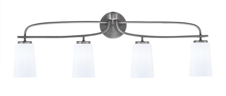 Toltec Lighting - 3914-GP-261 - Four Light Bath Bar - Cavella - Graphite