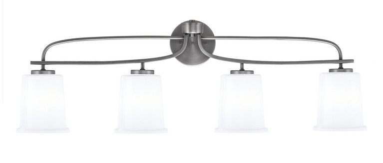 Toltec Lighting - 3914-GP-5031 - Four Light Bath Bar - Cavella - Graphite