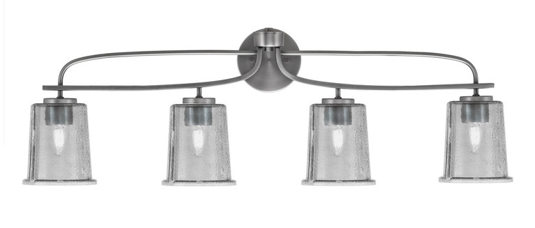 Toltec Lighting - 3914-GP-5032 - Four Light Bath Bar - Cavella - Graphite