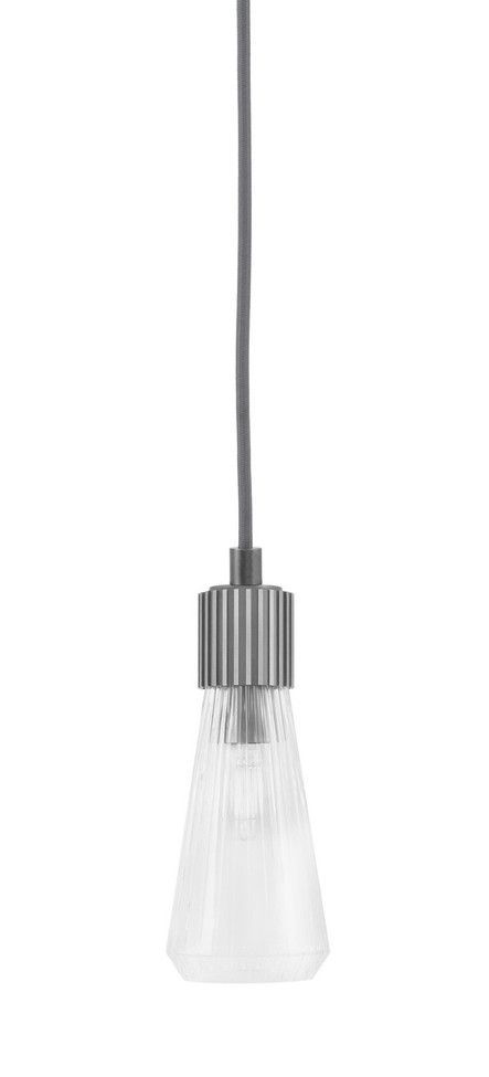 Toltec Lighting - 4802-GP-880 - One Light Mini Pendant - Everleigh - Graphite