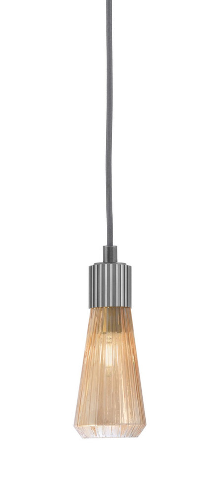 Toltec Lighting - 4802-GP-883 - One Light Mini Pendant - Everleigh - Graphite