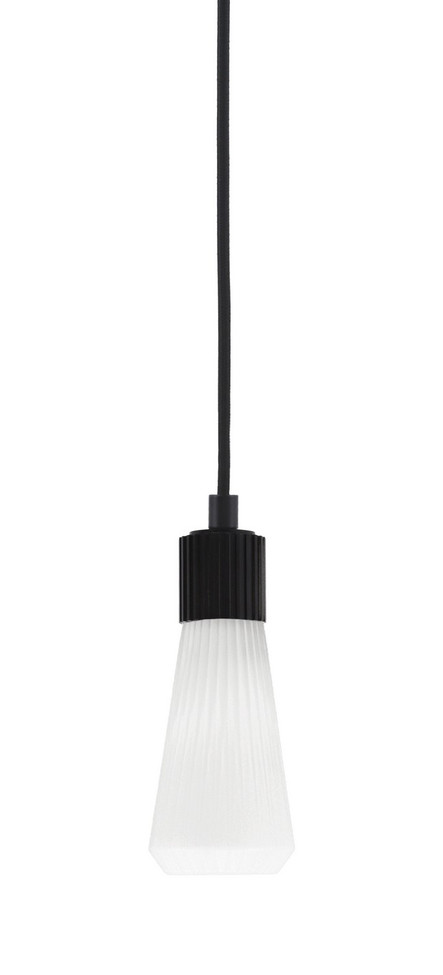 Toltec Lighting - 4802-MB-881 - One Light Mini Pendant - Everleigh - Matte Black
