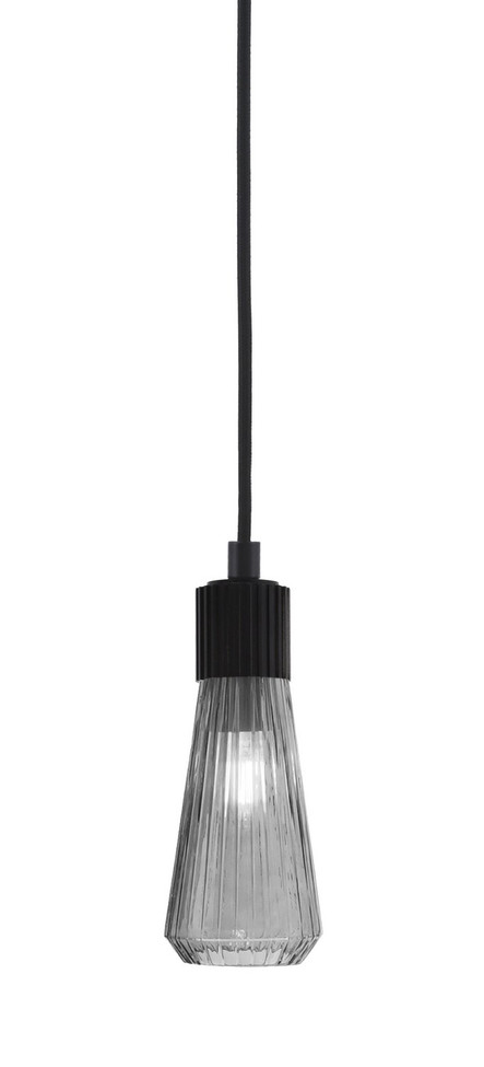 Toltec Lighting - 4802-MB-882 - One Light Mini Pendant - Everleigh - Matte Black