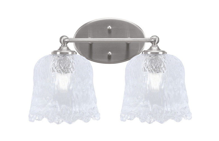 Toltec Lighting - 5912-BN-4230 - Two Light Bath Bar - Capri - Brushed Nickel