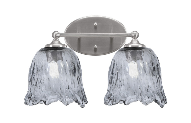 Toltec Lighting - 5912-BN-4232 - Two Light Bath Bar - Capri - Brushed Nickel