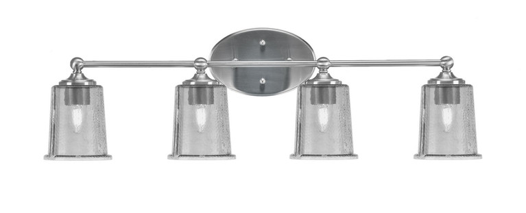 Toltec Lighting - 5914-BN-5032 - Four Light Bath Bar - Capri - Brushed Nickel