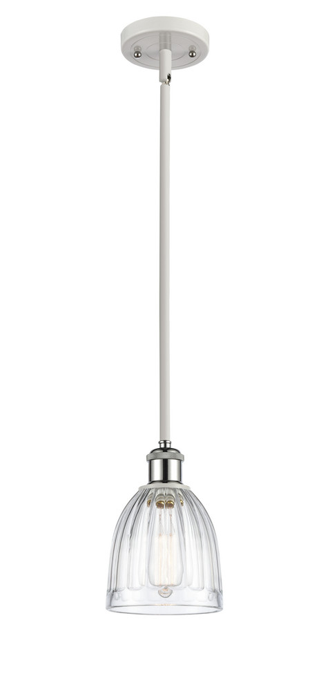 Innovations - 516-1S-WPC-G442 - One Light Mini Pendant - Ballston - White Polished Chrome