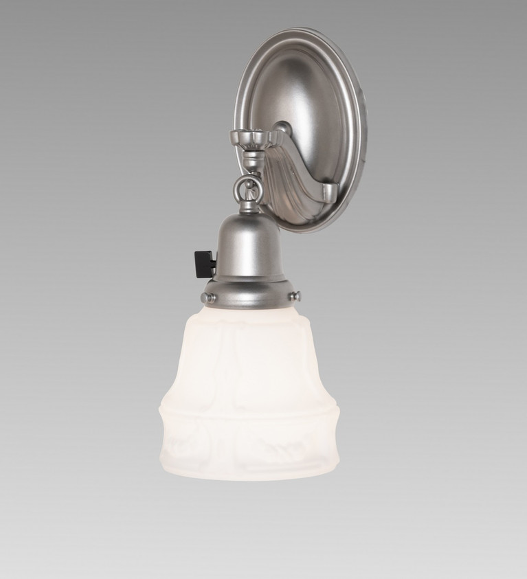 Meyda Tiffany - 300465 - One Light Wall Sconce - Hartford - Nickel