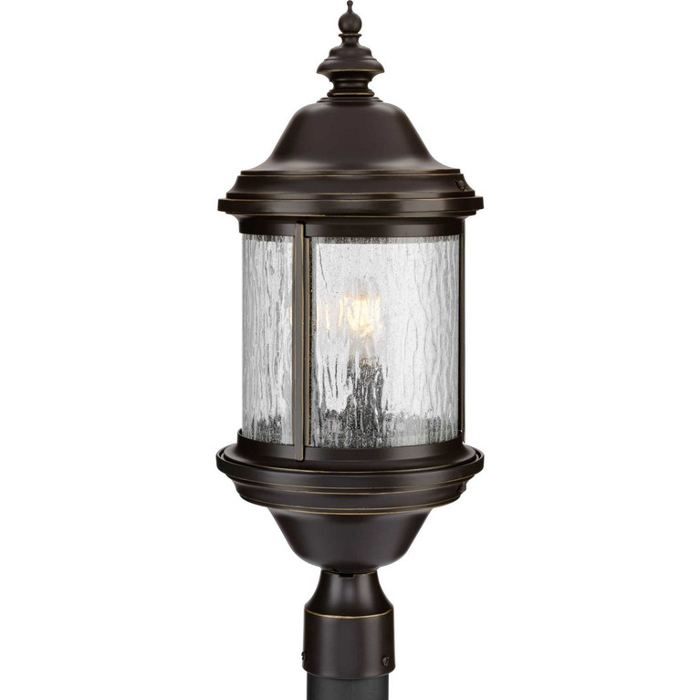 Progress Lighting - P5450-20 - Three Light Post Lantern - Ashmore - Antique Bronze
