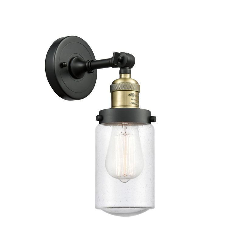 Innovations - 203-BAB-G314-LED - LED Wall Sconce - Franklin Restoration - Black Antique Brass