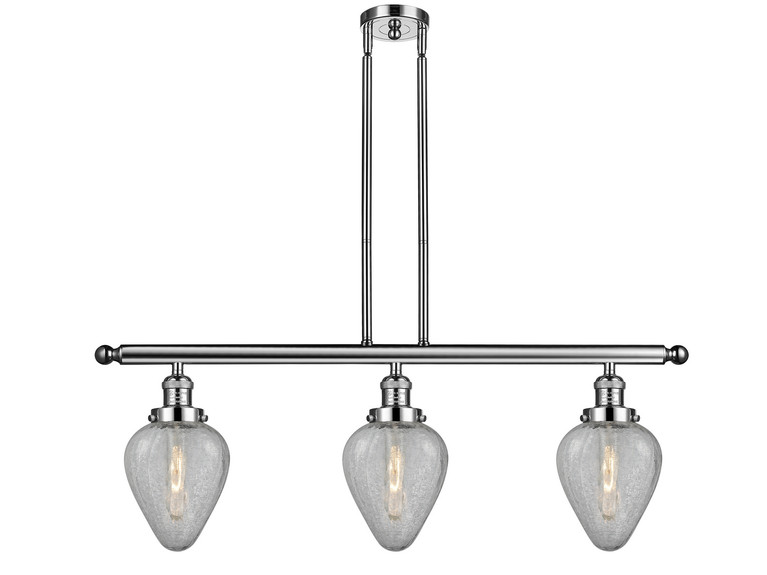 Innovations - 213-PN-G165-LED - LED Island Pendant - Franklin Restoration - Polished Nickel