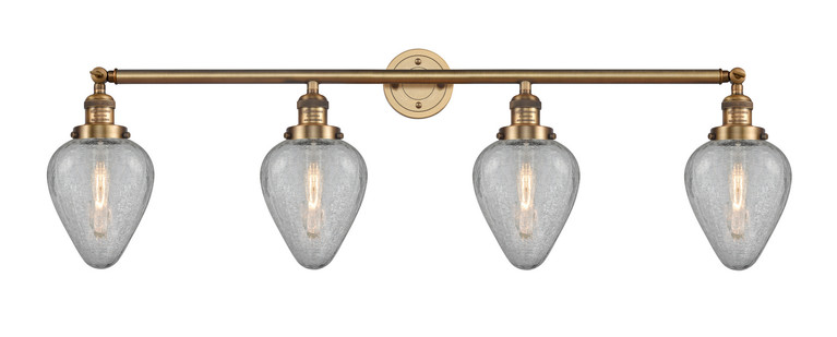 Innovations - 215-BB-G165 - Four Light Bath Vanity - Franklin Restoration - Brushed Brass