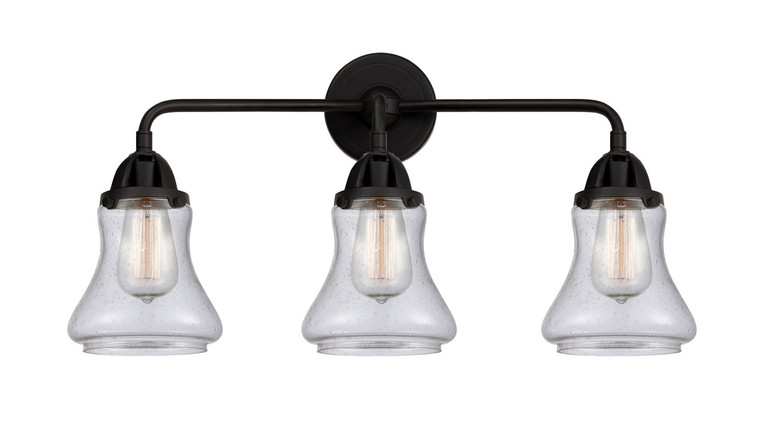 Innovations - 288-3W-BK-G194-LED - LED Bath Vanity - Nouveau 2 - Matte Black