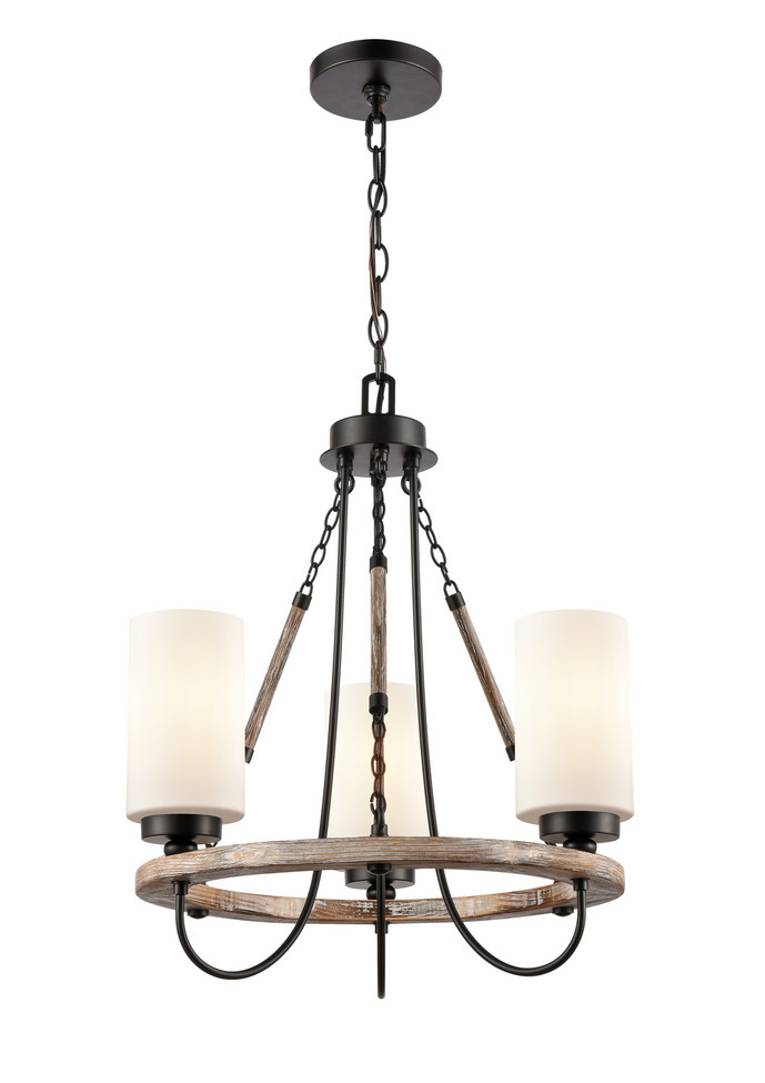 Innovations - 442-3CR-BK-G4421-LED - LED Mini Chandelier - Paladin - Matte Black