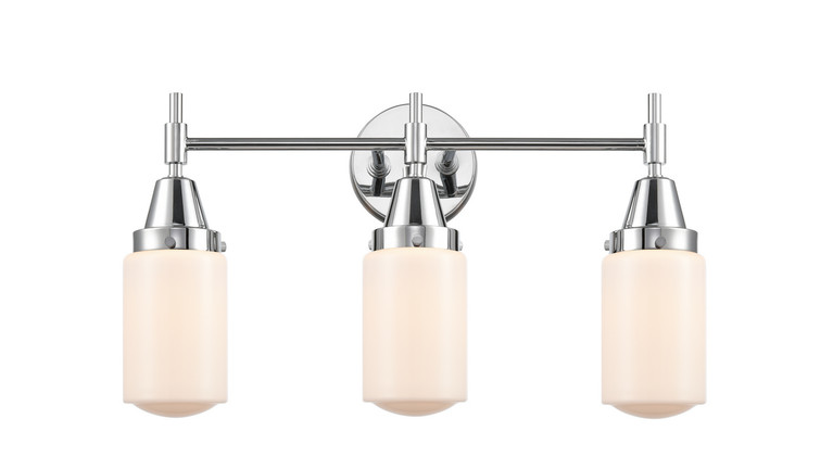 Innovations - 447-3W-PC-G311 - Three Light Bath Vanity - Caden - Polished Chrome