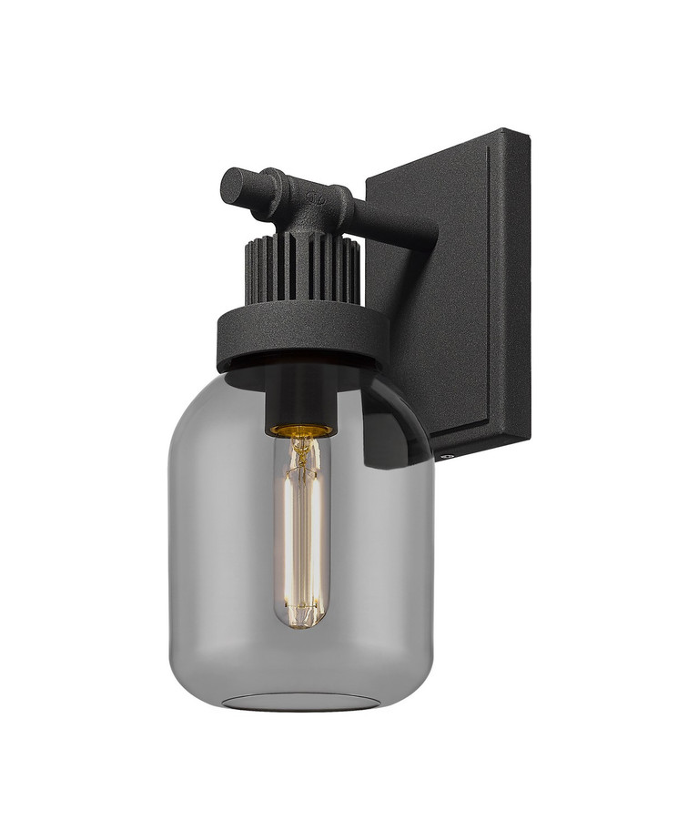 Innovations - 472-1W-TBK-G472-6SM - LED Wall Sconce - Downtown Urban - Textured Black