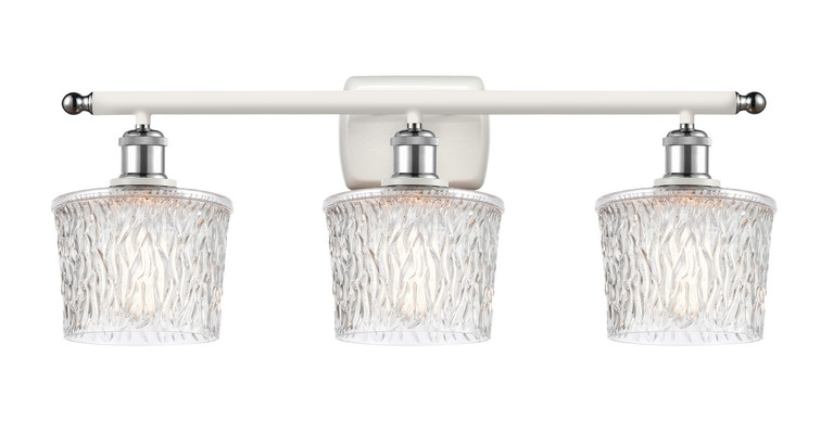 Innovations - 516-3W-WPC-G402-LED - LED Bath Vanity - Ballston - White Polished Chrome