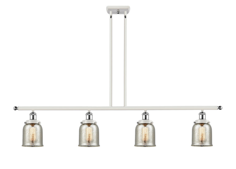 Innovations - 916-4I-WPC-G58-LED - LED Island Pendant - Ballston Urban - White Polished Chrome