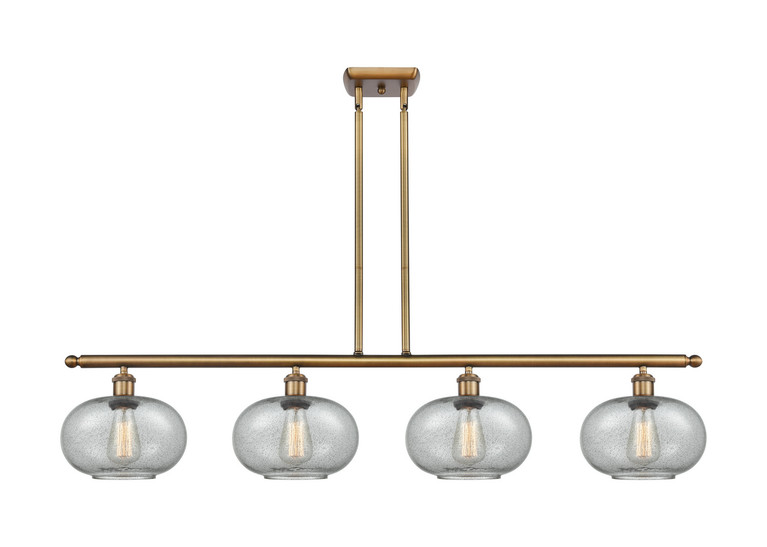 Innovations - 516-4I-BB-G247-LED - LED Island Pendant - Ballston - Brushed Brass