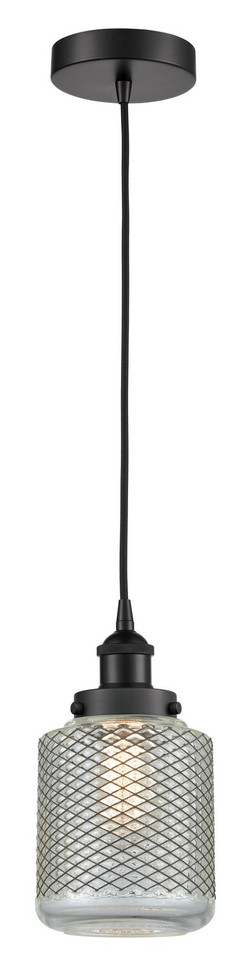 Innovations - 616-1PH-BK-G262 - One Light Mini Pendant - Edison - Matte Black