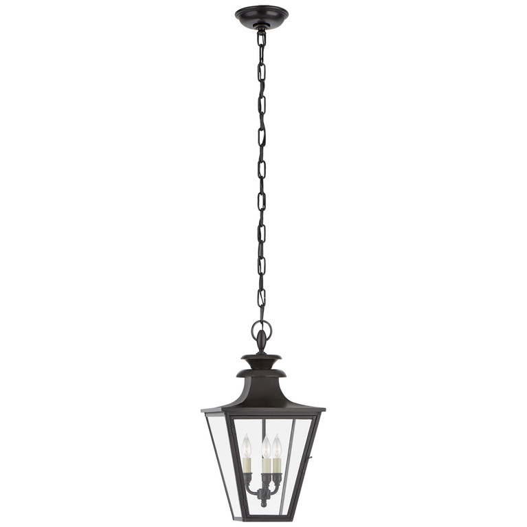 Visual Comfort Signature - CHO 5414BC-CG - Three Light Hanging Lantern - Albermarle - Blackened Copper