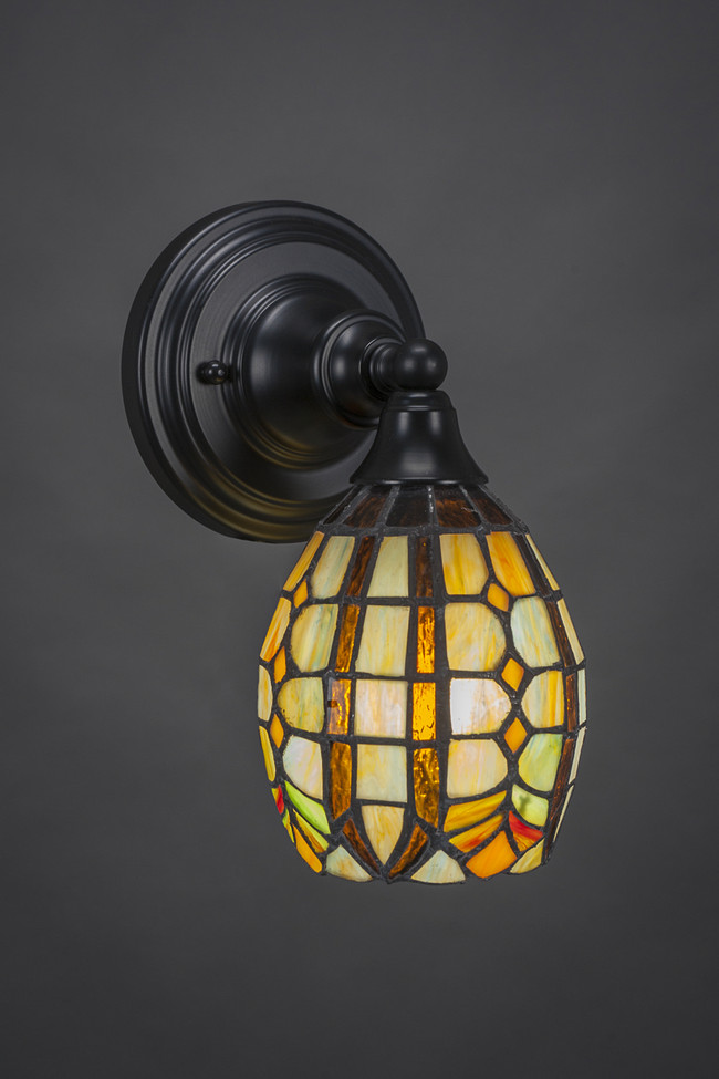 Toltec Lighting - 40-MB-9871 - One Light Wall Sconce - Any - Matte Black
