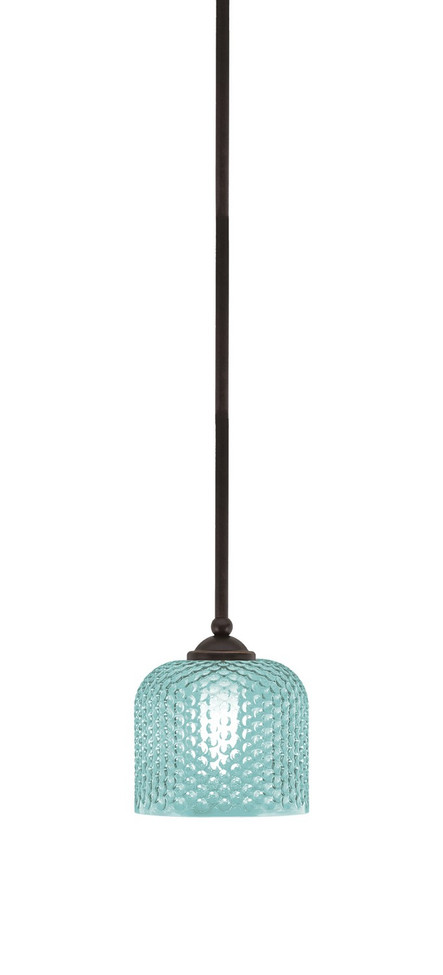 Toltec Lighting - 560-DG-4615 - One Light Mini Pendant - Zilo - Dark Granite