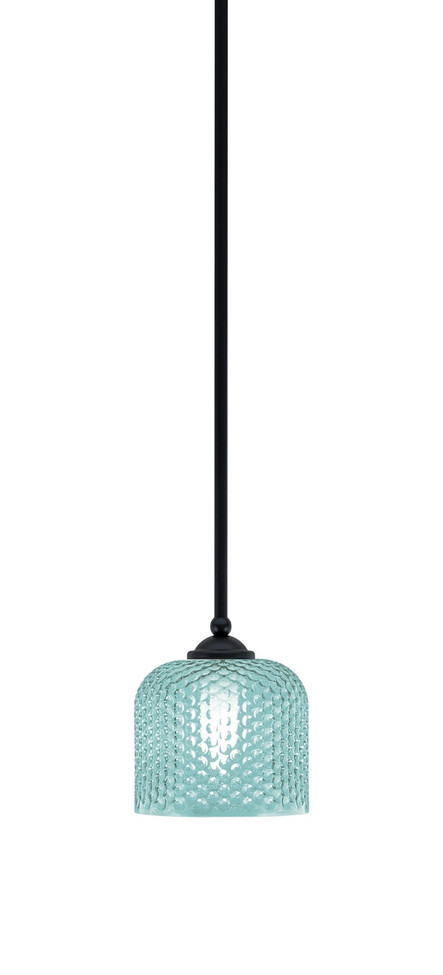 Toltec Lighting - 560-MB-4615 - One Light Mini Pendant - Zilo - Matte Black