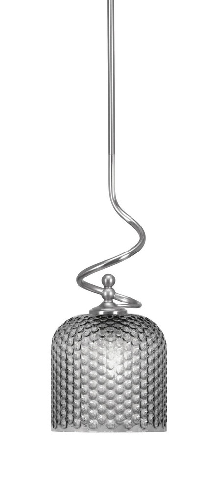 Toltec Lighting - 901-BN-4912 - One Light Mini Pendant - Capri - Brushed Nickel
