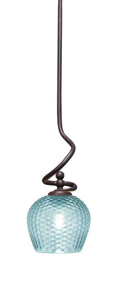 Toltec Lighting - 901-DG-4605 - One Light Mini Pendant - Capri - Dark Granite