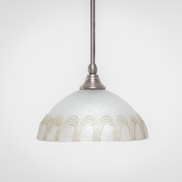 Toltec Lighting - 23-BN-5610 - One Light Mini Pendant - Any - Brushed Nickel