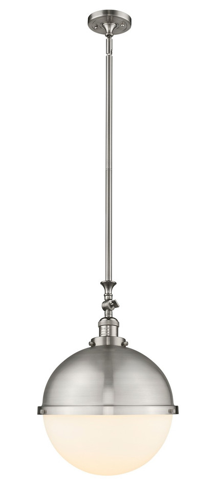 Innovations - 206-SN-HFS-121-SN-LED - LED Pendant - Franklin Restoration - Brushed Satin Nickel