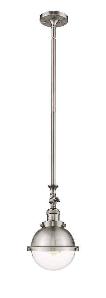 Innovations - 206-SN-HFS-62-SN-LED - LED Mini Pendant - Franklin Restoration - Brushed Satin Nickel