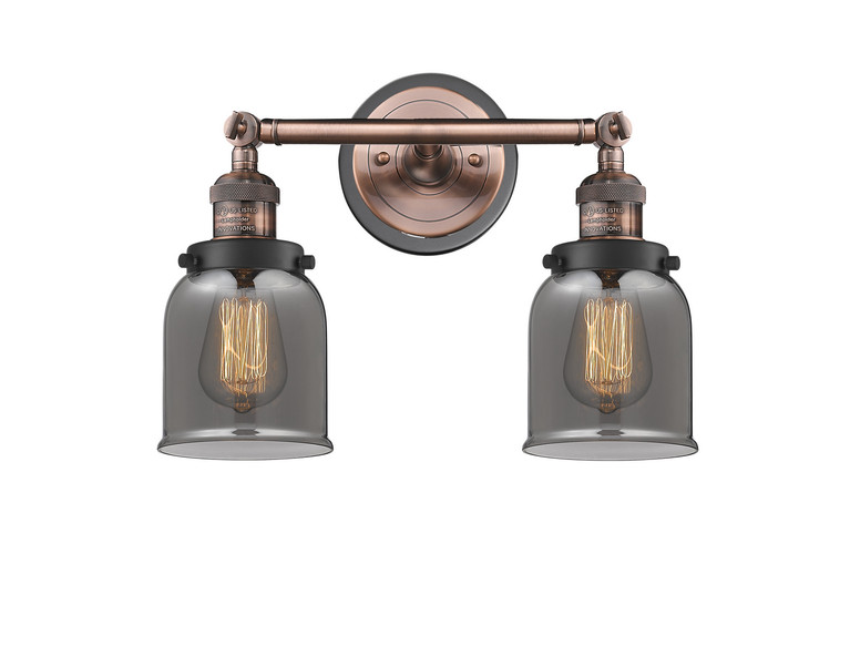 Innovations - 208BP-ACBK-G53 - Two Light Bath Vanity - Franklin Restoration - Antique Copper