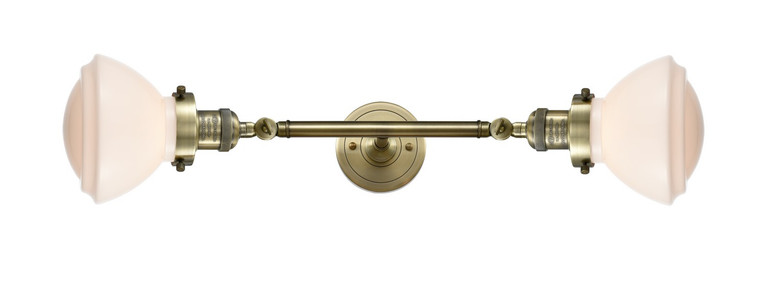 Innovations - 208L-AB-G321-LED - LED Bath Vanity - Franklin Restoration - Antique Brass