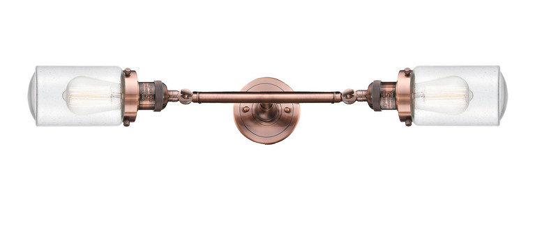 Innovations - 208L-AC-G314-LED - LED Bath Vanity - Franklin Restoration - Antique Copper