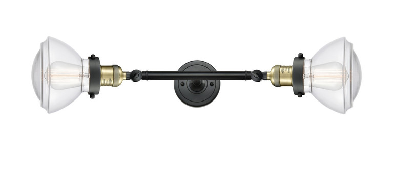 Innovations - 208L-BAB-G322-LED - LED Bath Vanity - Franklin Restoration - Black Antique Brass