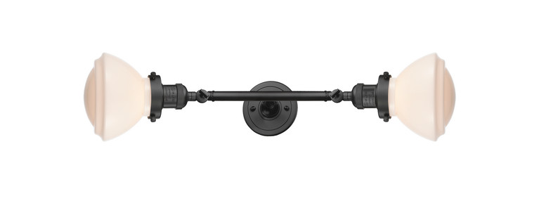 Innovations - 208L-OB-G321 - Two Light Bath Vanity - Franklin Restoration - Oil Rubbed Bronze