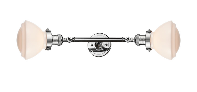 Innovations - 208L-PC-G321 - Two Light Bath Vanity - Franklin Restoration - Polished Chrome