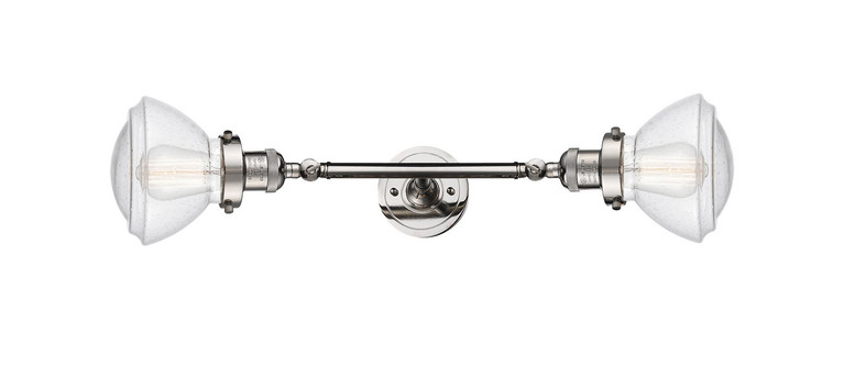 Innovations - 208L-PN-G324-LED - LED Bath Vanity - Franklin Restoration - Polished Nickel
