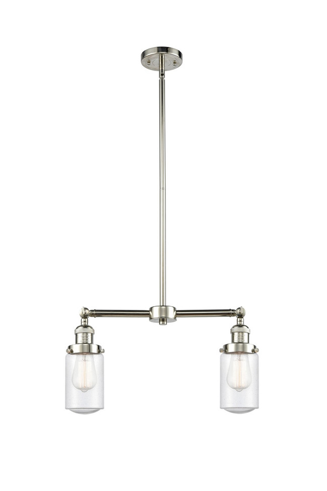 Innovations - 209-PN-G314-LED - LED Island Pendant - Franklin Restoration - Polished Nickel