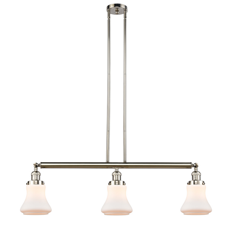 Innovations - 213-PN-G191-LED - LED Island Pendant - Franklin Restoration - Polished Nickel