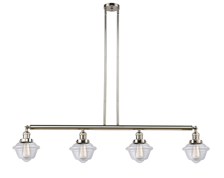Innovations - 214-PN-G532-LED - LED Island Pendant - Franklin Restoration - Polished Nickel
