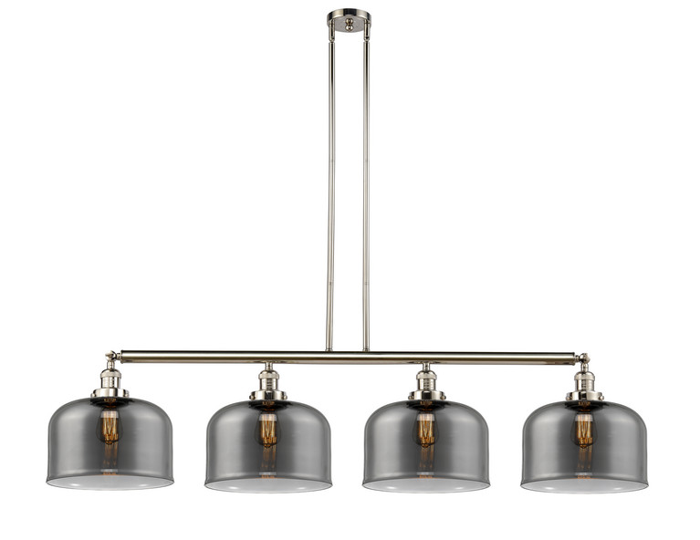Innovations - 214-PN-G73-L-LED - LED Island Pendant - Franklin Restoration - Polished Nickel