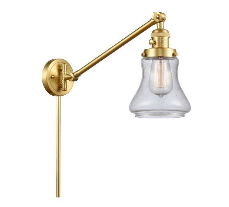 Innovations - 237-SG-G194 - One Light Swing Arm Lamp - Franklin Restoration - Satin Gold