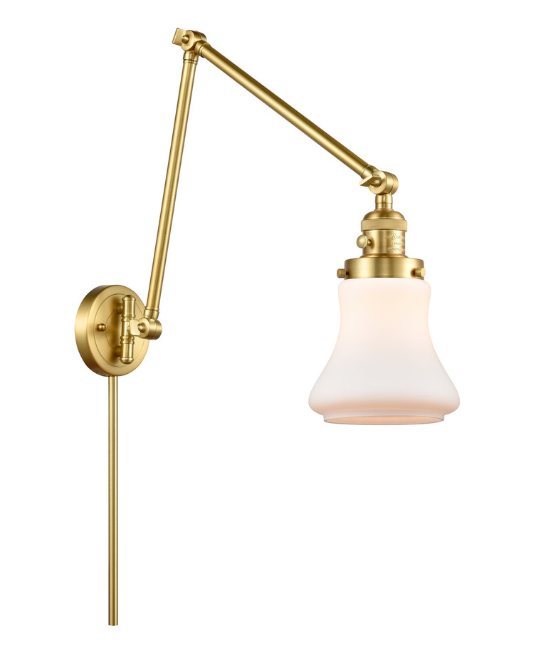 Innovations - 238-SG-G191 - LED Swing Arm Lamp - Franklin Restoration - Satin Gold