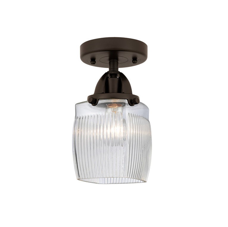 Innovations - 288-1C-OB-G302 - One Light Semi-Flush Mount - Nouveau 2 - Oil Rubbed Bronze