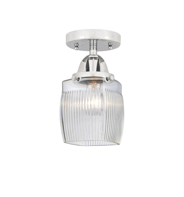 Innovations - 288-1C-PC-G302 - One Light Semi-Flush Mount - Nouveau 2 - Polished Chrome